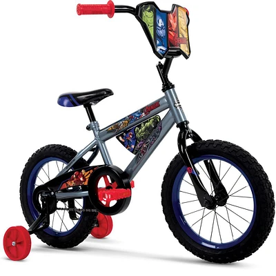 Marvel Avengers 14-inch Bike Charcoal Grey, by Huffy