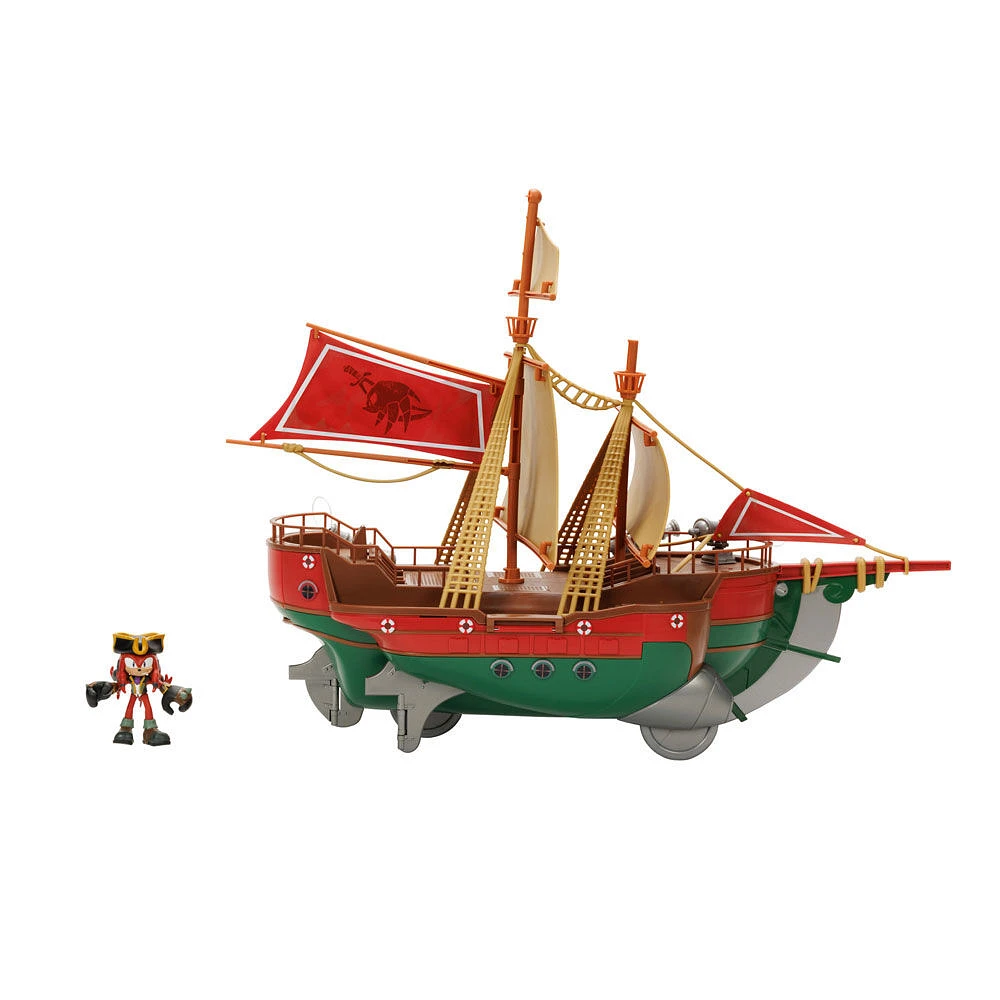 Sonic Prime 2.5 Inch Pirate Ship Playset