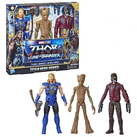 Marvel Avengers Titan Hero Series Thor Groot Star-Lord Toys, 12-Inch-Scale Thor: Love and Thunder Figure
