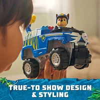 PAW Patrol Jungle Pups, Chase's Tiger Vehicle, Camion avec figurine articulée à collectionner