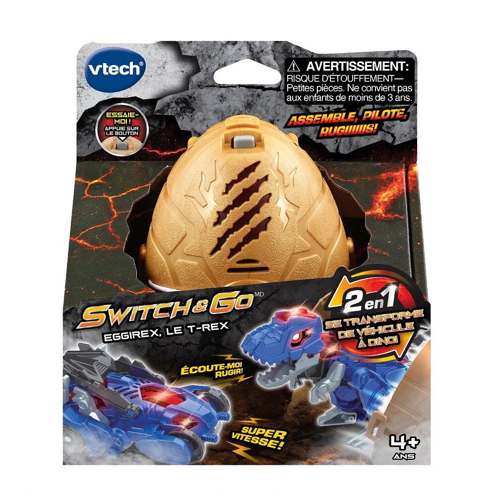 VTech Switch et Go - EggiRex, le T-Rex - Édition française