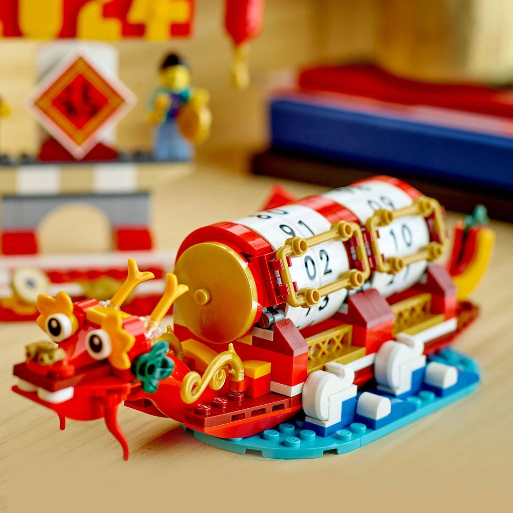 LEGO Festival Calendar - Lunar New Year Building Toy for Kids, Boys and Girls, Ages 10+ - 40678