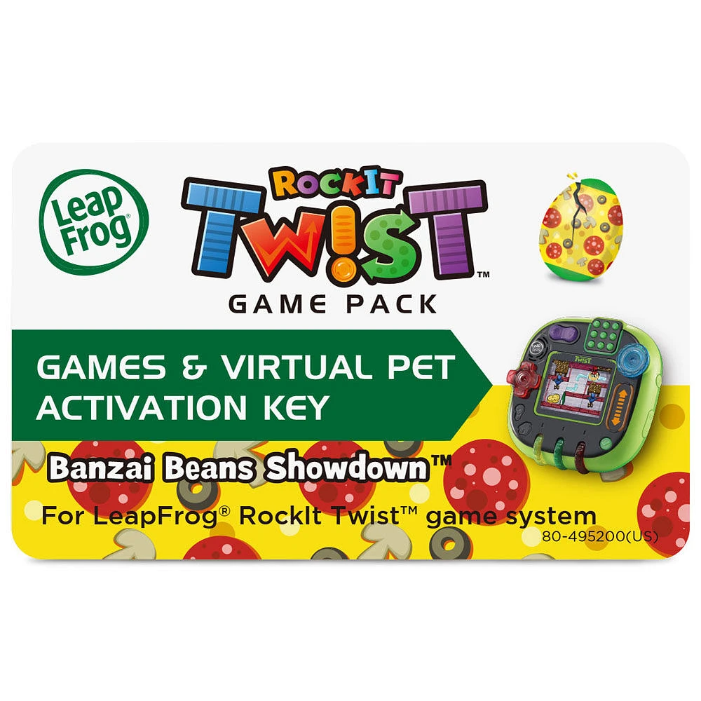 LeapFrog RockIt Twist Game Pack Banzai Beans Showdown