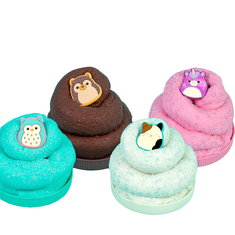 Original Squishmallows Hans le hérisson Substance Gluante Nuage De Qualité Supérieure, Parfumée Au Chocolat