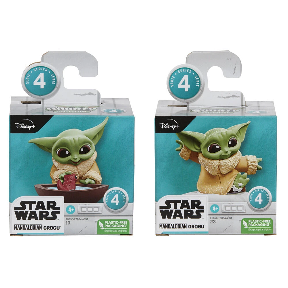 Star Wars The Bounty Collection, pack de 2 figurines statiques de collection de 5,5 cm, Grogu et ami têtard