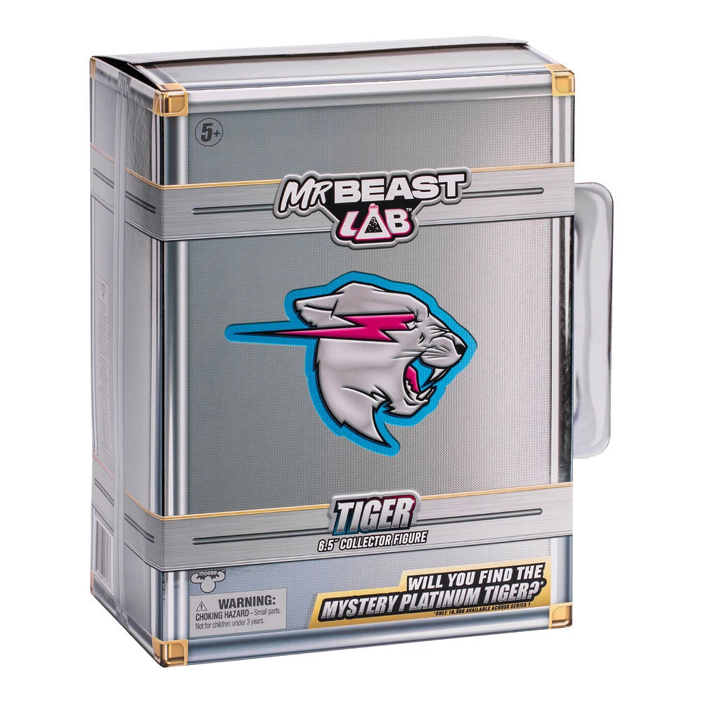 Figurine de collection MrBeast Lab Apex Beast. Apex Beast Tiger