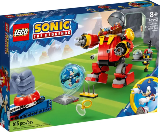 LEGO 76990 Sonic the Hedgehog Sonic's Speed Challenge Building Set, 292 pc  - Kroger