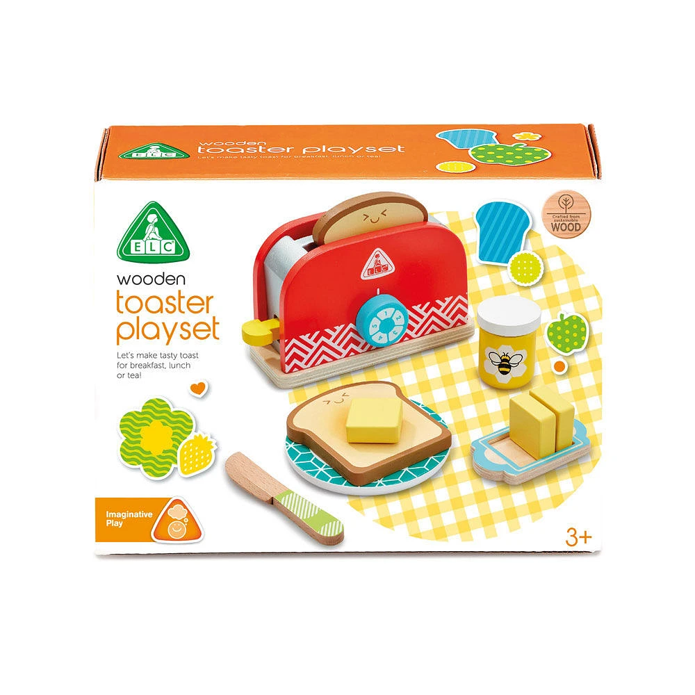 Early Learning Centre Wooden Toaster Set - Édition anglaise - Notre exclusivité