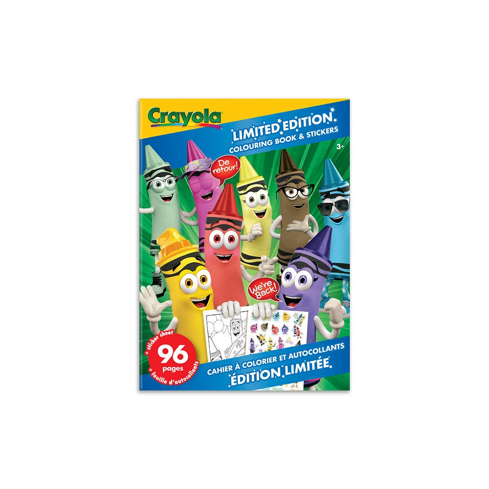 Crayola Limited Edition Colouring Book, 96 Pages