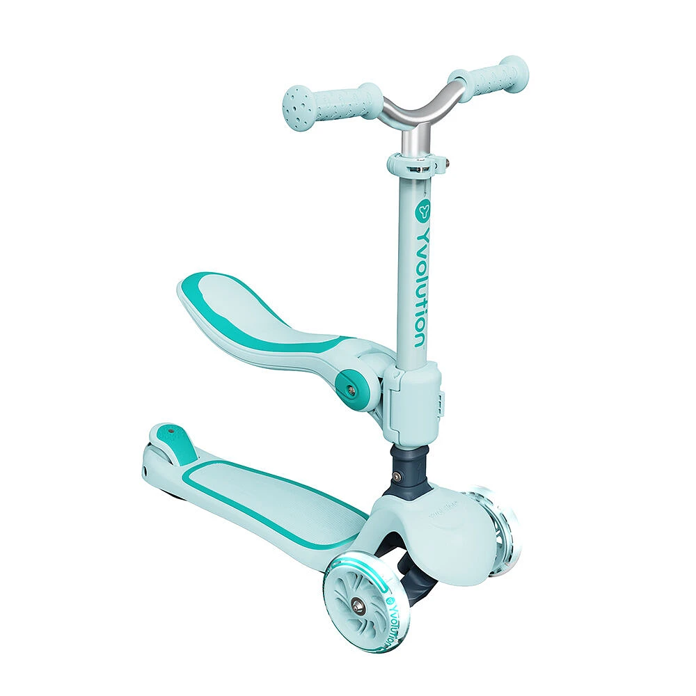 Yvolution Glider 2in1 3-wheel Scooter & Ride-On