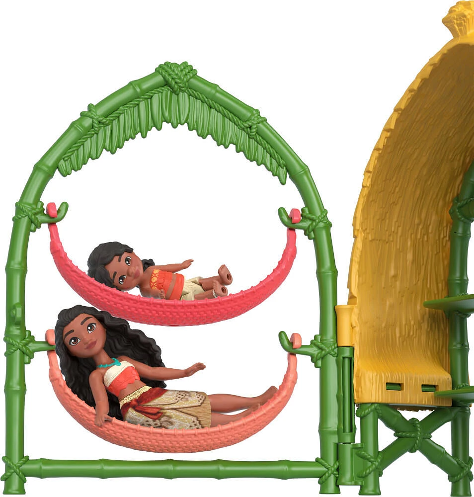 Disney Moana 2 Toys, Moana & Simea Village Home Playset