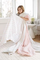 Couverture à Emmailloter en Mousseline de Coton Aden + Anais Essentials Piece of My Heart, Lot de 4