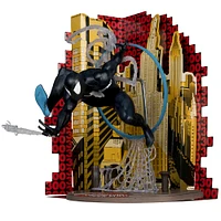 Marvel Spider-Man (Symbiote Suit) 1:6ème Echelle Collectible avec Scène & Comic (Basé sur The Amazing Spider-Man #300)