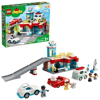 LEGO DUPLO Town Parking Garage and Car Wash 10948 (112 pieces)