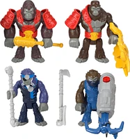 Fisher-Price Imaginext-Armée Singe vs Gorille-Coffret de figurines