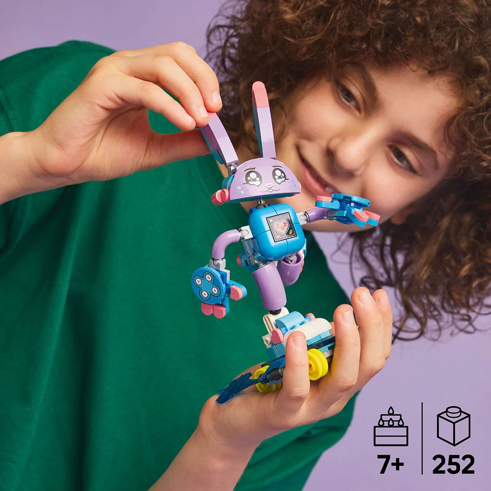 LEGO DREAMZzz Izzie et Bunchurro le lapin joueur, Jouet d'imagination pour enfants 71490