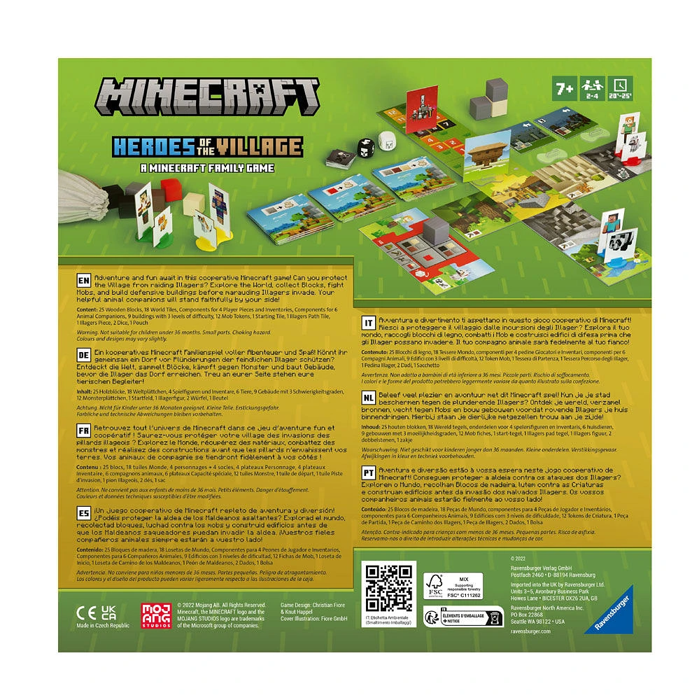 Minecraft: Heroes of the Village A Cooperative Family Game