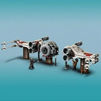 LEGO Star Wars TIE Fighter & X-Wing Mash-up Building Toy, Star Wars Gift for Kids with 2 Starfighters, 75393