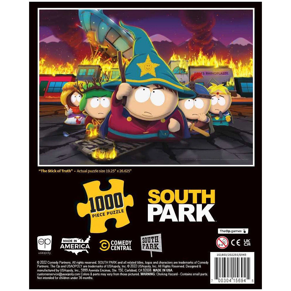 USAopoly South Park "The Stick of Truth" 1,000 Piece Puzzle - English Edition