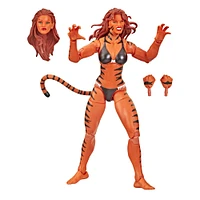 Marvel Legends Series Avengers, figurine de collection Marvel's Tigra de 15 cm et 3 accessoires