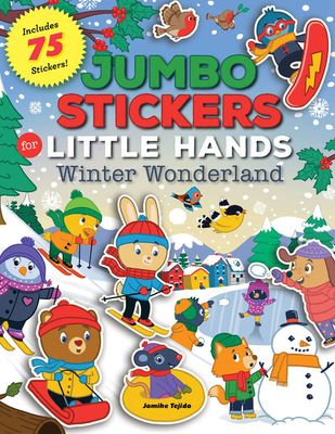 Jumbo Stickers for Little Hands: Winter Wonderland - English Edition