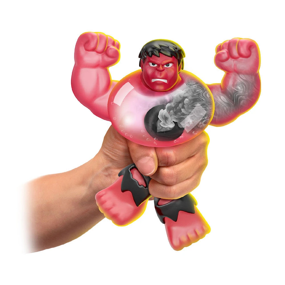 Heroes Of Goo Jit Zu Marvel S7 Hero Pk Red Smash Hulk Goo Shifter Common Pkg