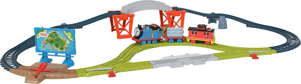 Fisher-Price Talking Thomas & Brake Car Bruno Train Set