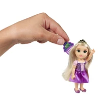 Disney Princess - Poupée Raiponce de 6 pouces avec corsage moulé pailleté