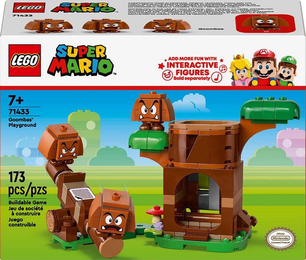 Ensemble de jeu LEGO Super Mario Le terrain de jeu des Goombas 71433