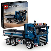 LEGO Technic Le camion à benne basculante, Ensemble de jouet pour enfants, Véhicule de construction bleu 42203