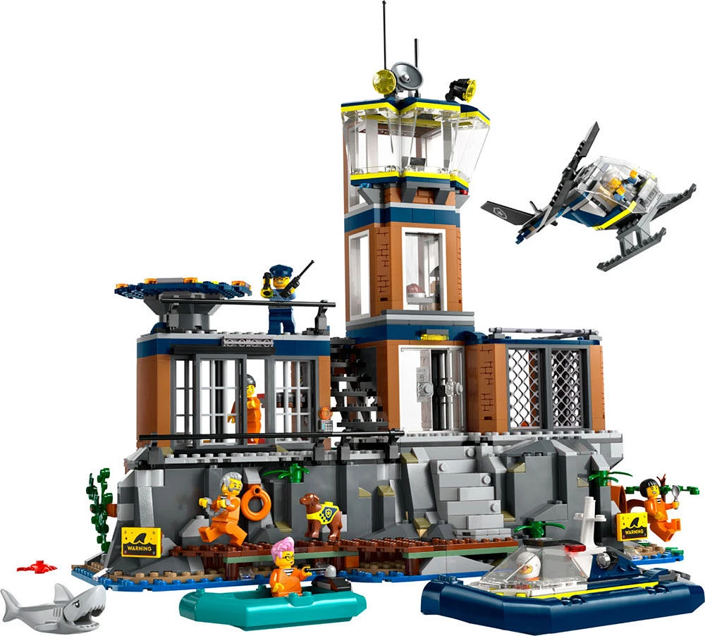 LEGO City Police Prison Island Building Toy 60419