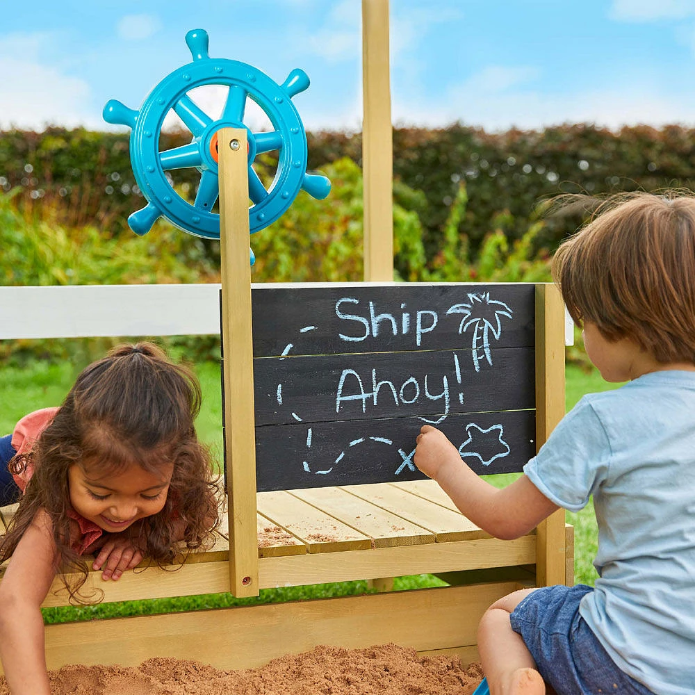 Bateau jouet en bois Ahoy