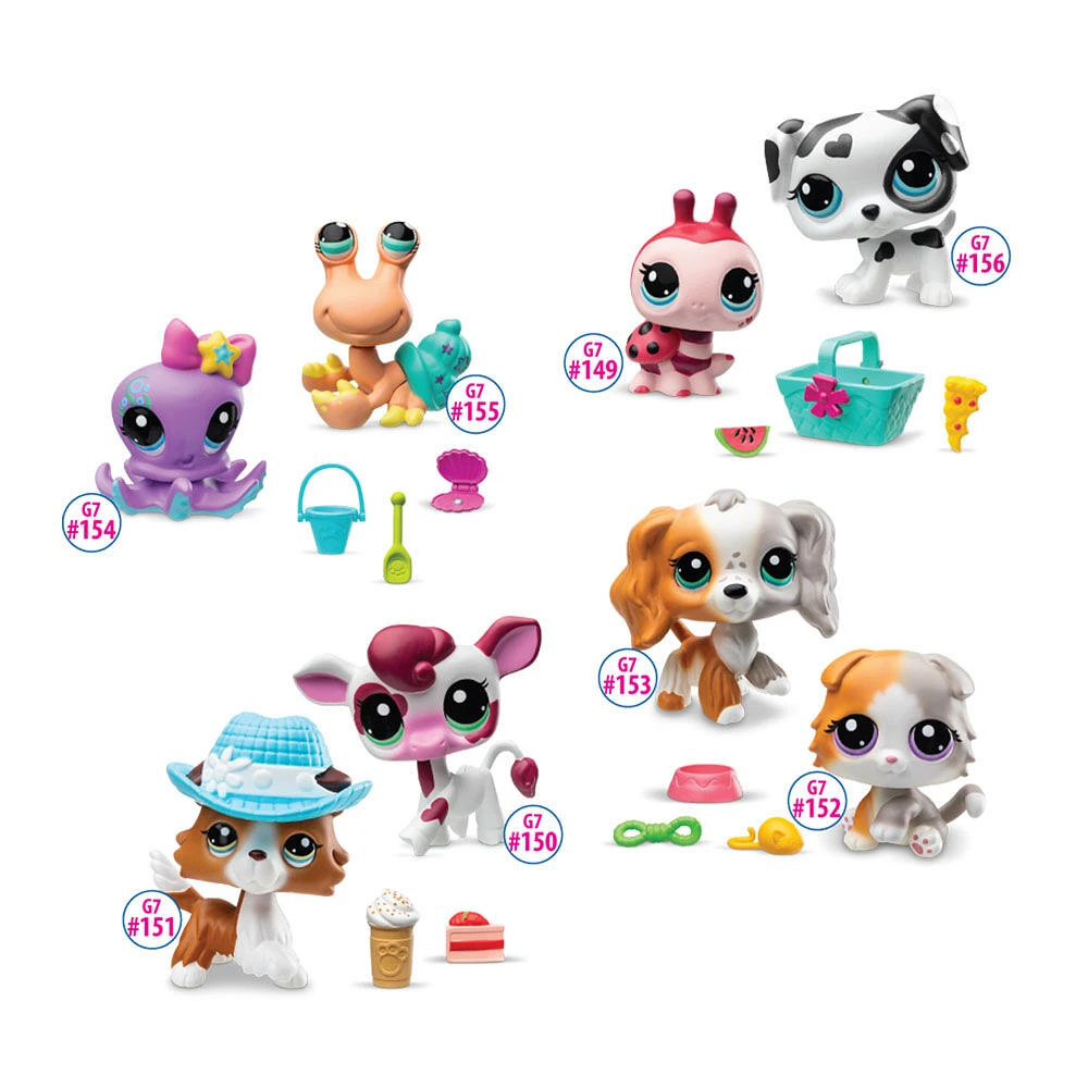 Chasse au trésor Littlest Pet Shop - Pet Pairs, pack de 2