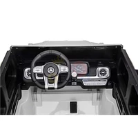 KidsVip 24V Enfants et Tout-Petits Mercedes G Series 4x4 Voiture Eléctrique avec Commande à Distance - Blanc - Édition anglaise
