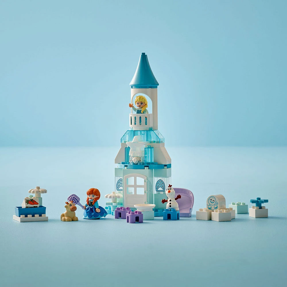 LEGO DUPLO Disney Anna and Elsa's Frozen Castle Party - Toddler Toy for Girls and Boys 2+ - 10455
