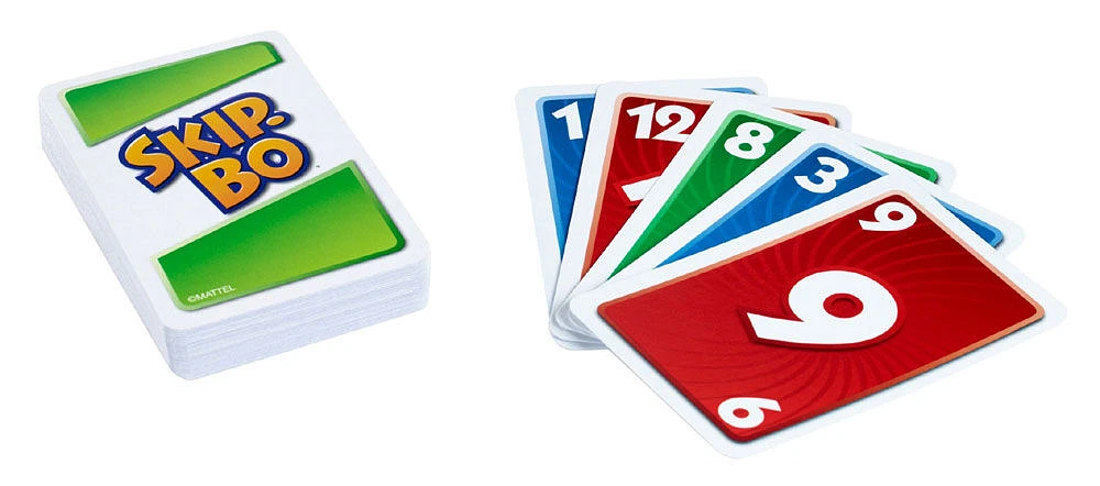 Jeu de cartes Skip-Bo - les motifs peuvent varier