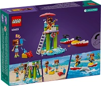 LEGO Friends Beach Water Scooter Lifeguard Toy Set for Kids, Learning and Imaginative Play 42623