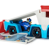 PAW Patrol : La Super Patrouille le film, Pup Squad PAW Patroller, avec Chase Super Patrouille à collectionner et voiture Pup Squad