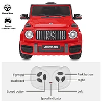 Voltz Toys Mercedes-Benz AMG G65 avec télécommande, rouge