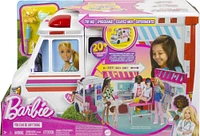 Barbie Toys, Transforming Ambulance and Clinic Playset, 20+ Accessories, Care Clinic