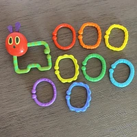 The Very Hungry Caterpillar Rattle Teether With Links