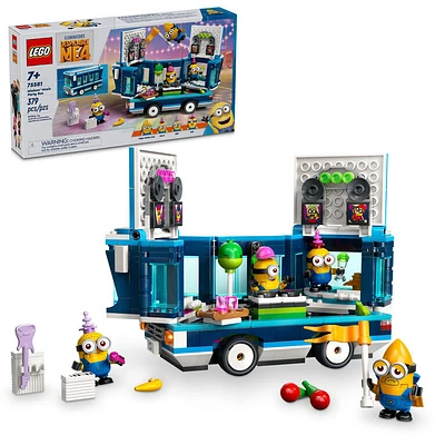 LEGO Despicable Me 4 Minions' Music Party Bus, Fun Despicable Me Toy, 75581