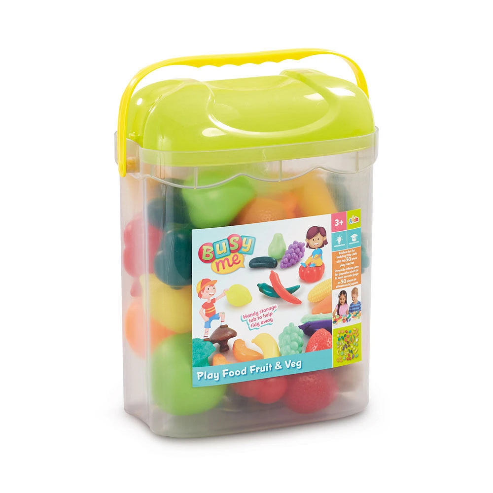 AD-EX-BUSY ME 50PC PLAY FOOD FRUIT/VEG