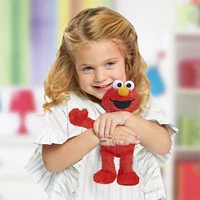 Sesame Street Friends 8-inch Elmo Sustainable Plush Stuffed Animal