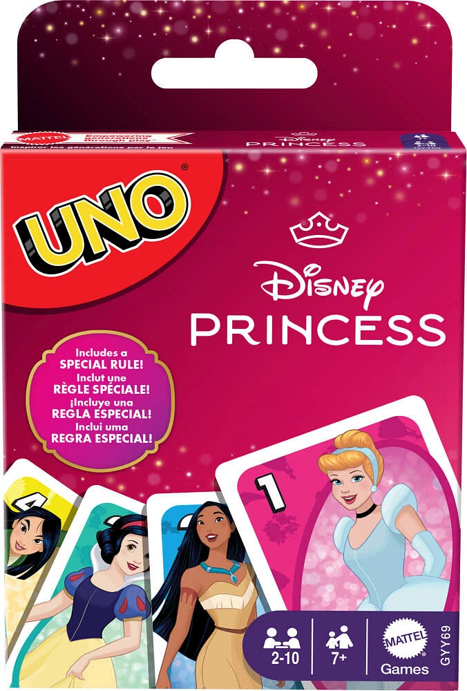 UNO Disney Princesses Matching Card Game, 112 Cards