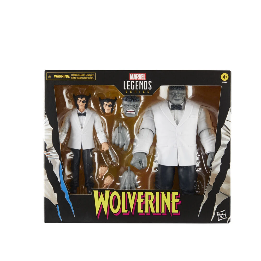 Marvel Legends Series, figurines de 15 cm Wolverine Patch et Joe Fixit
