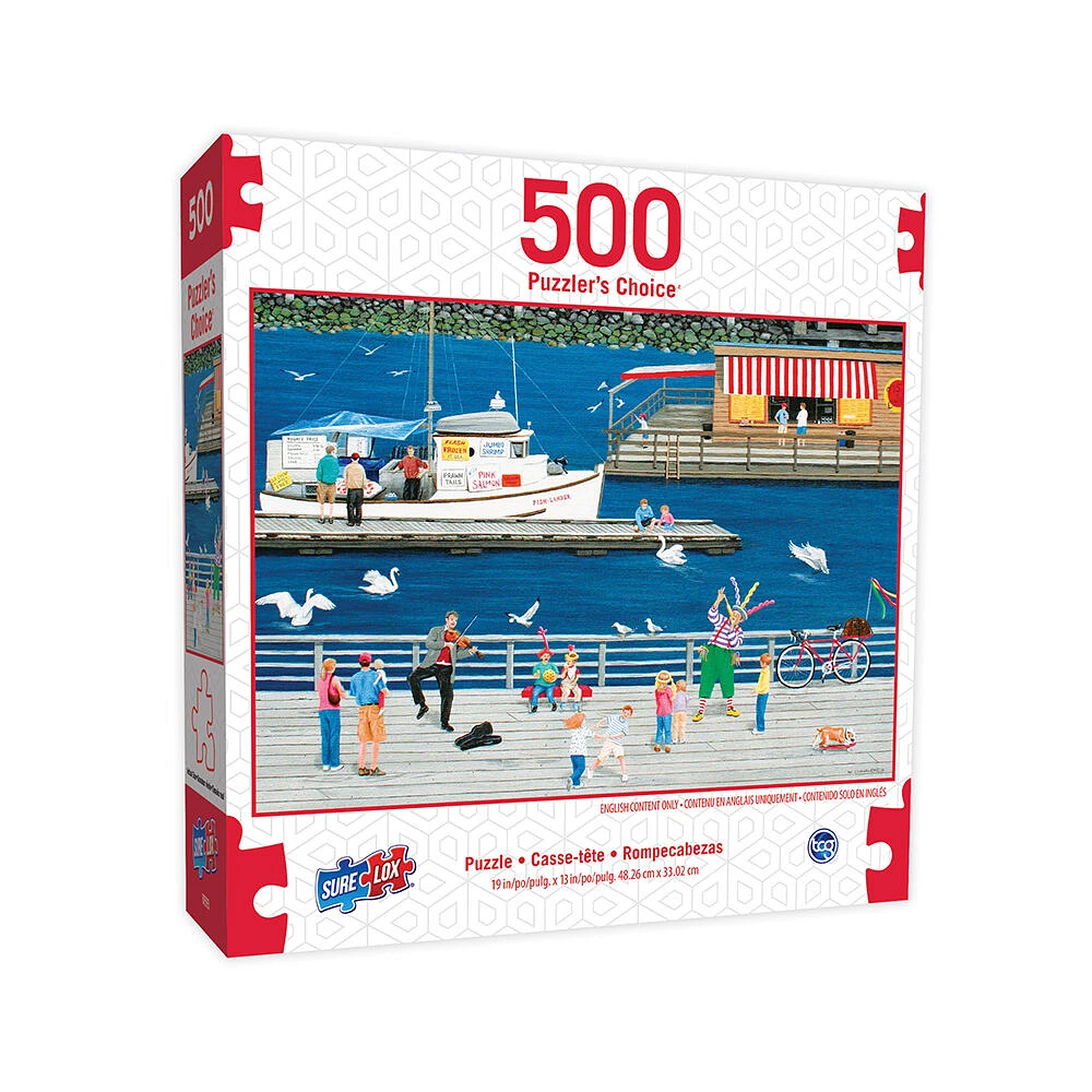 SureLox Puzzles - Puzzlers Choice Collection - Stevenson Landing - 500 pieces - English Edition