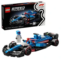 LEGO Speed Champions Voiture de course Visa Cash App RB VCARB 01 F1 , Ensemble de véhicule et pilote 77246