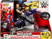 WWE - Wrekkin' - Véhicule et fig. - Boneyard Slamcycle et Undertaker