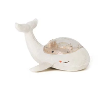 Cloud b Tranquil Whale Bundle w/Baby Plush Rattle Night Light w/ Under Water Effect and Music